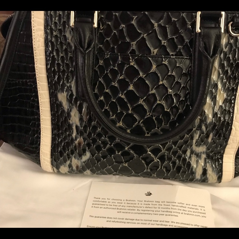 Brahmin Black Carlisle Arden